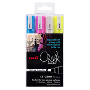 Uni Chalk Marker Pen Set of 4